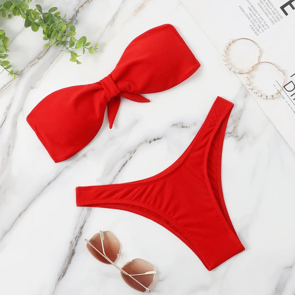 2022 New Sexy Bikini Swimsuit Set Women'S Swimsuit Beach Bikini