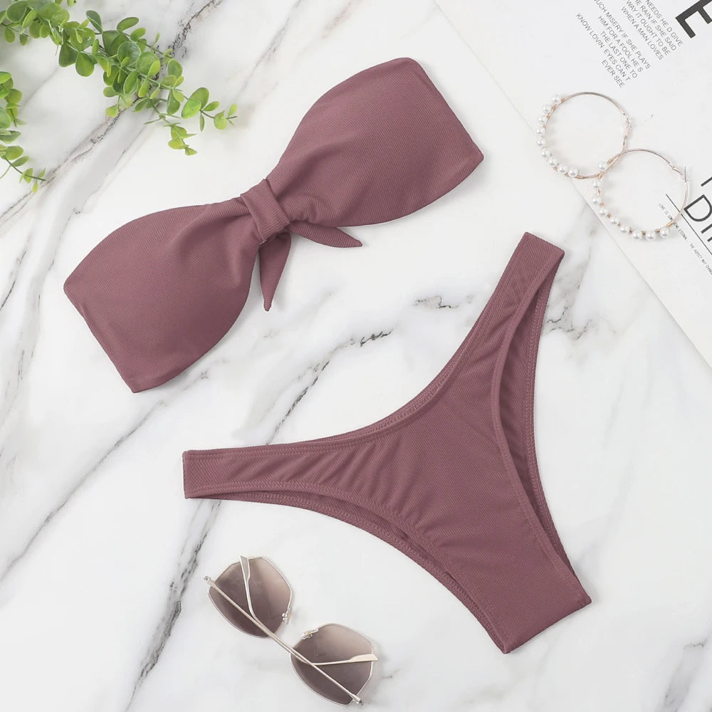 2022 New Sexy Bikini Swimsuit Set Women'S Swimsuit Beach Bikini