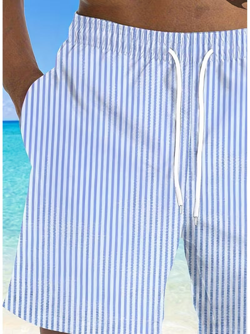 Blue & White Azure Riviera - ביקיני תואם לבני זוג