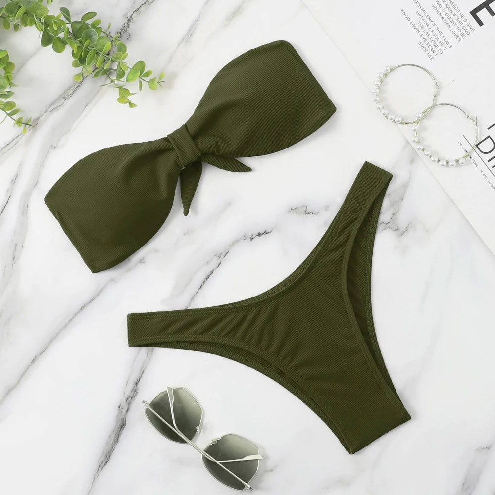 2022 New Sexy Bikini Swimsuit Set Women'S Swimsuit Beach Bikini