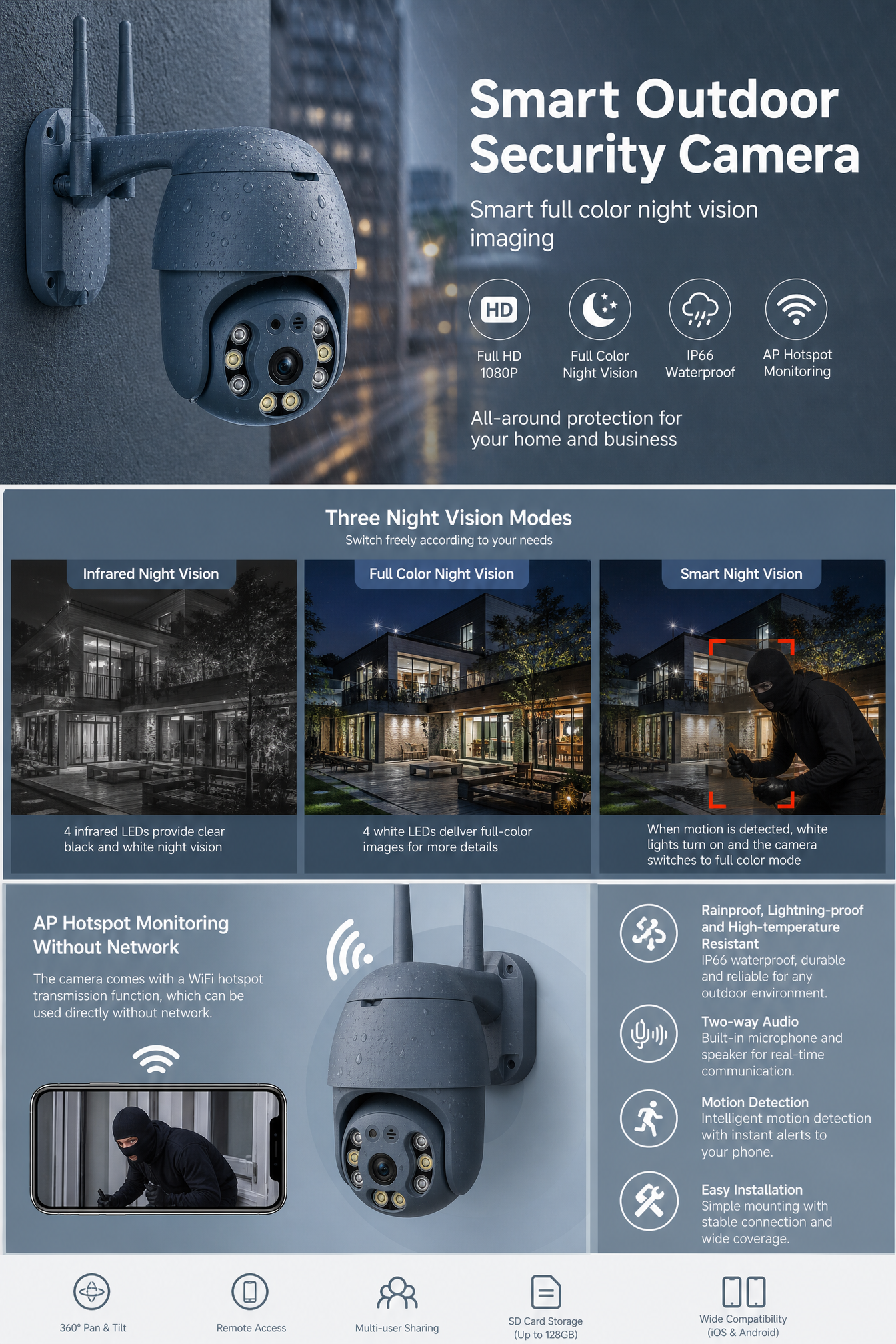 Professional Security Camera Lens